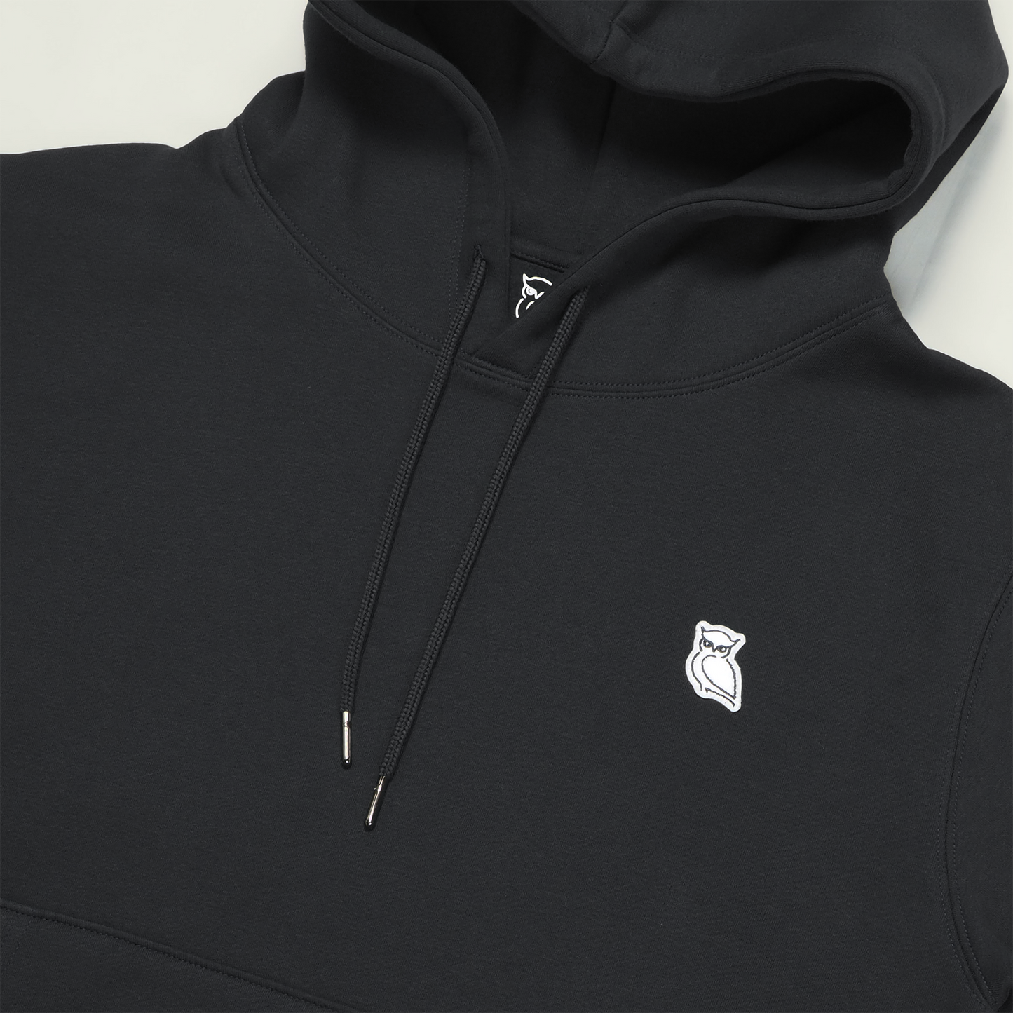 hoodie neck collar black
