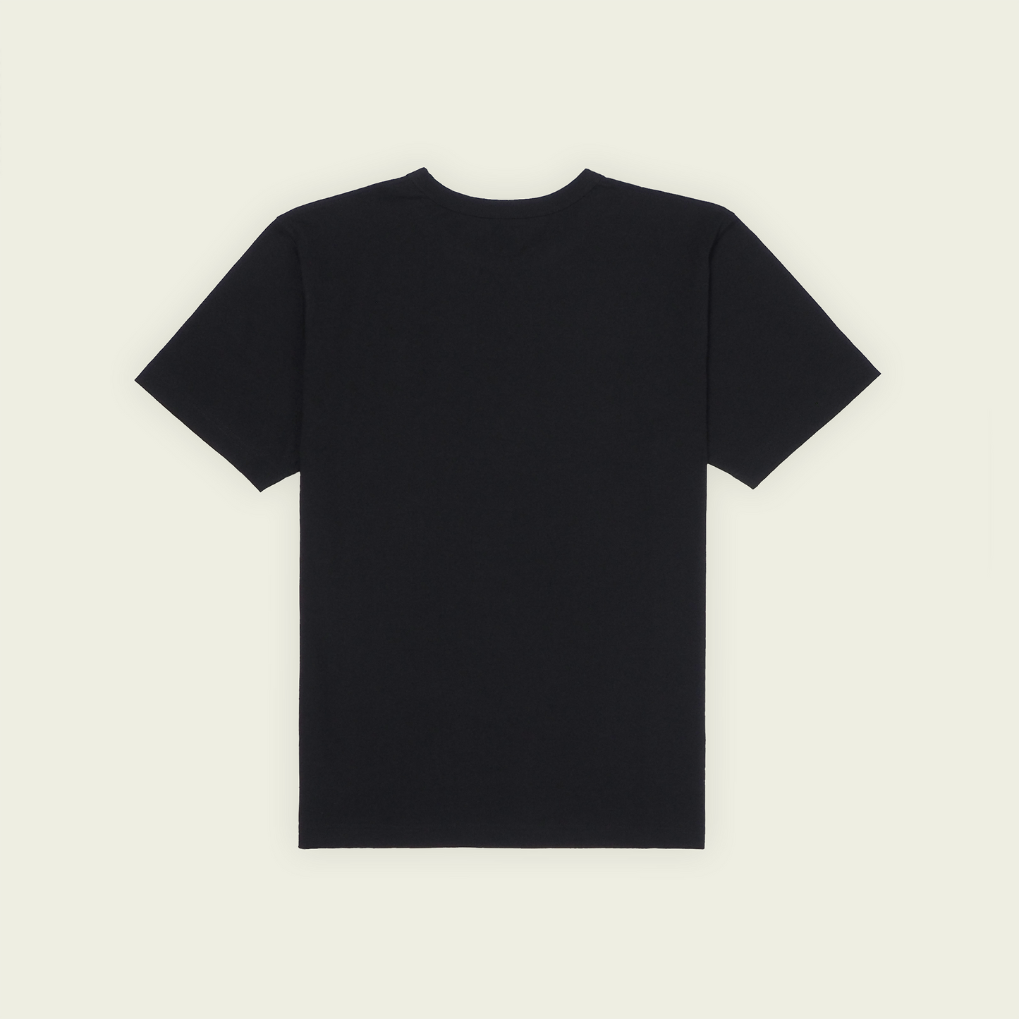OWL PATCH T-SHIRT (UNISEX) / BLACK