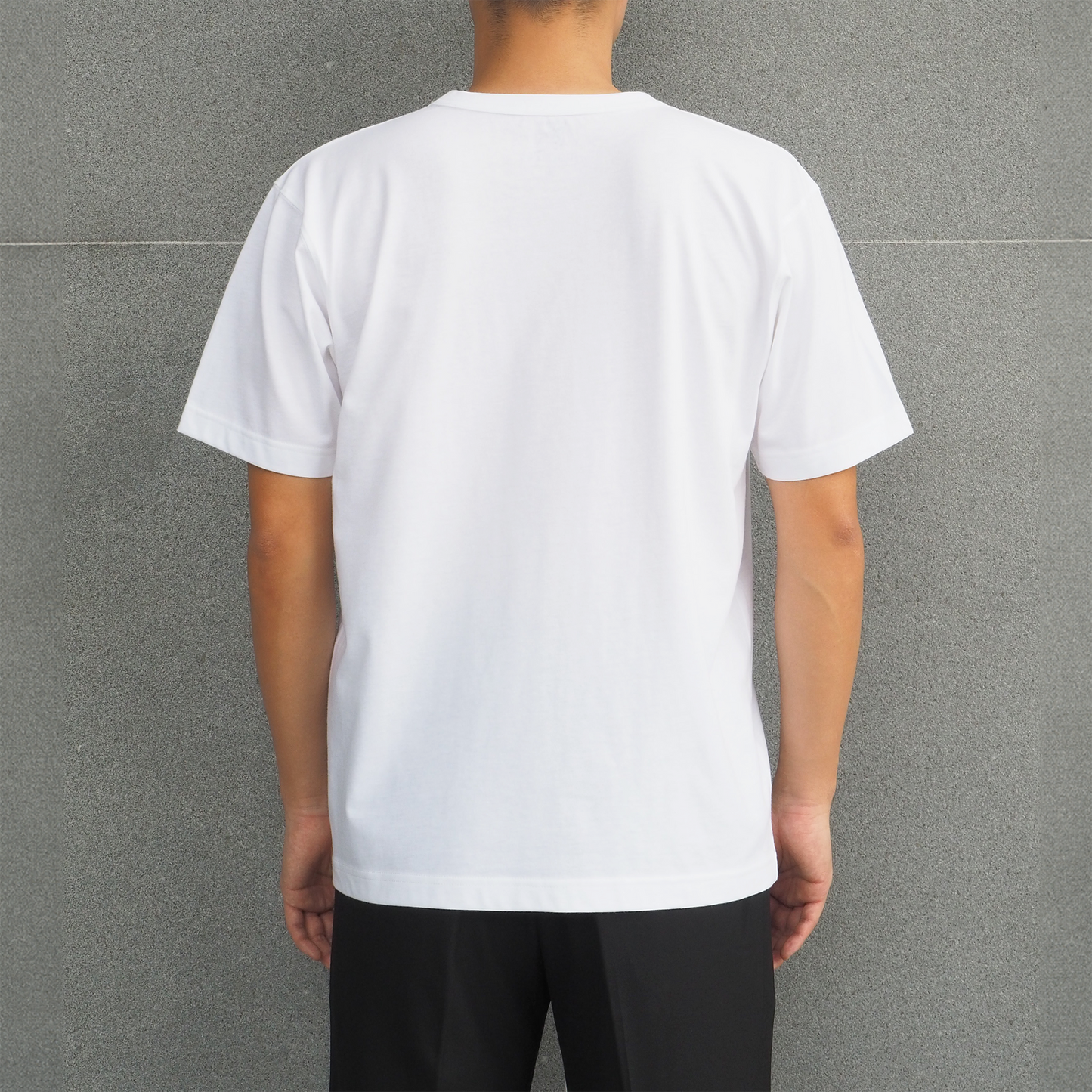 OWL PATCH T-SHIRT (UNISEX) / WHITE