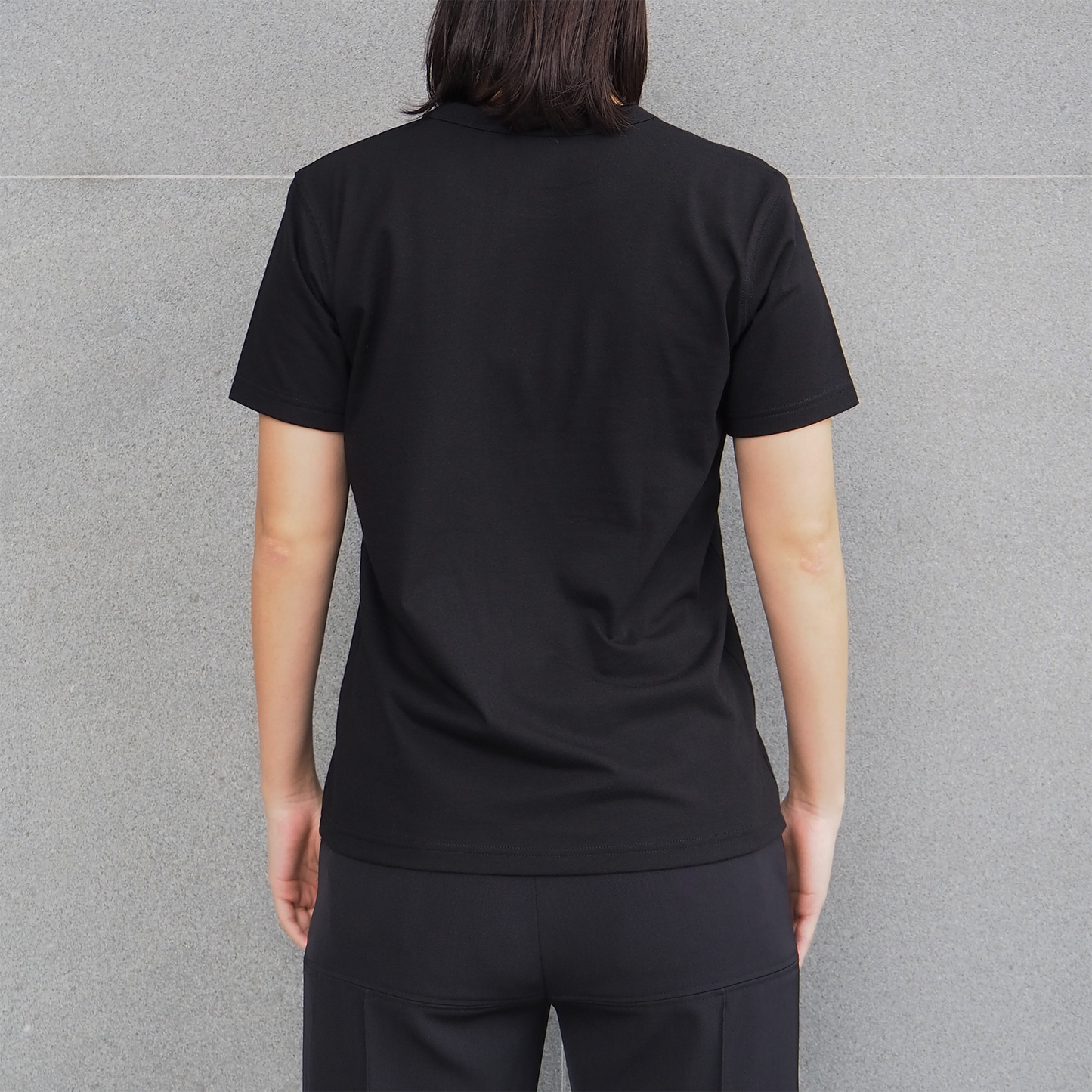 OWL PATCH T-SHIRT (WOMEN) / BLACK