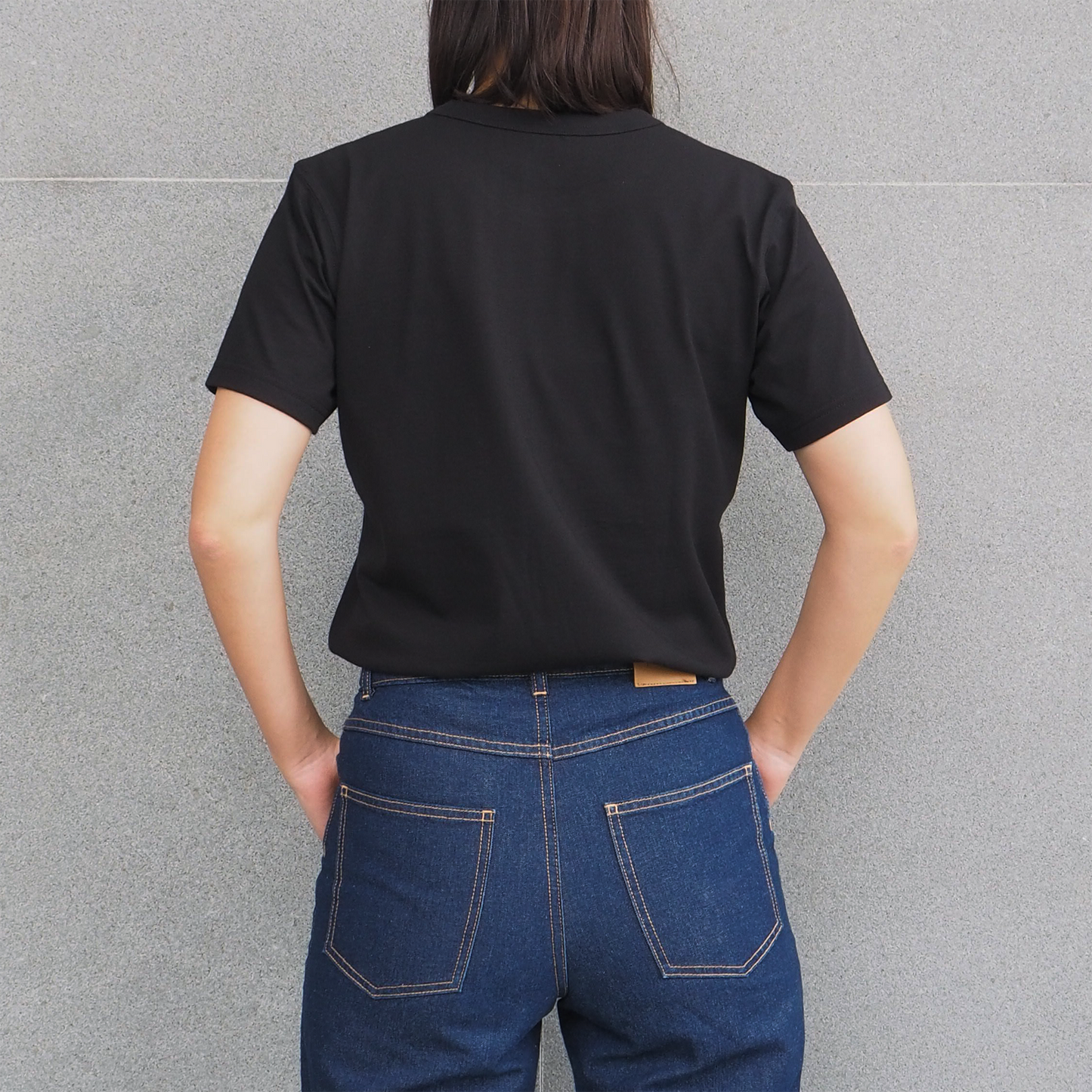 OWL PATCH T-SHIRT (WOMEN) / BLACK