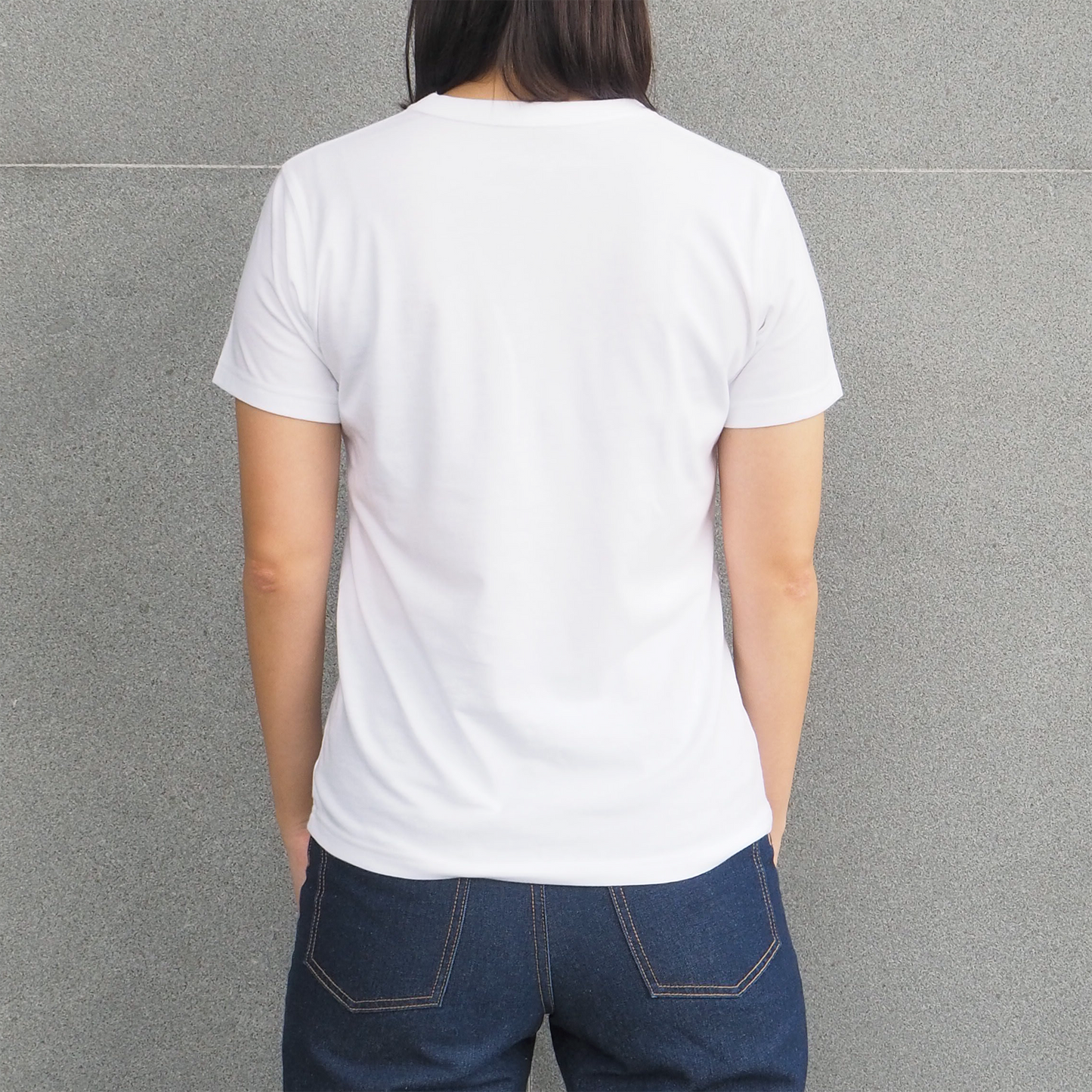 OWL PATCH T-SHIRT (WOMEN) / WHITE