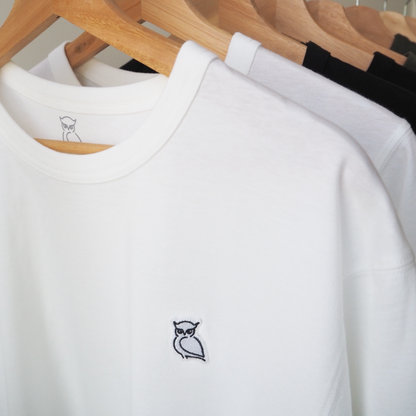 OWL PATCH Tシャツ / WHITE