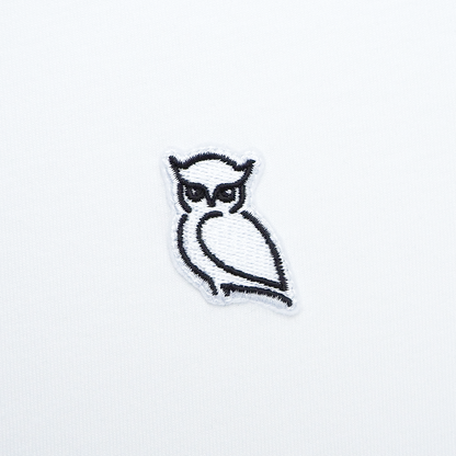 OWL PATCH Tシャツ / WHITE