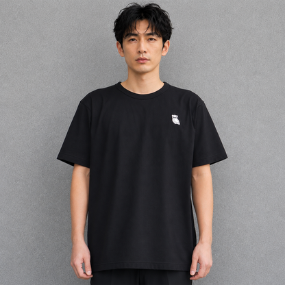 OWL PATCH Tシャツ / BLACK