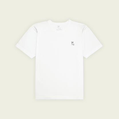 OWL PATCH Tシャツ / WHITE
