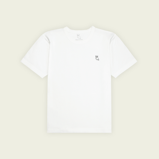 OWL PATCH Tシャツ / WHITE