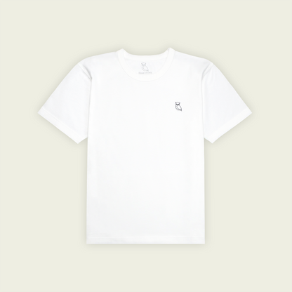 OWL PATCH Tシャツ / WHITE