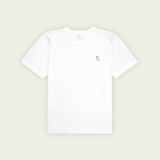OWL PATCH Tシャツ / WHITE