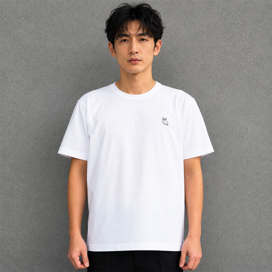 OWL PATCH Tシャツ / WHITE