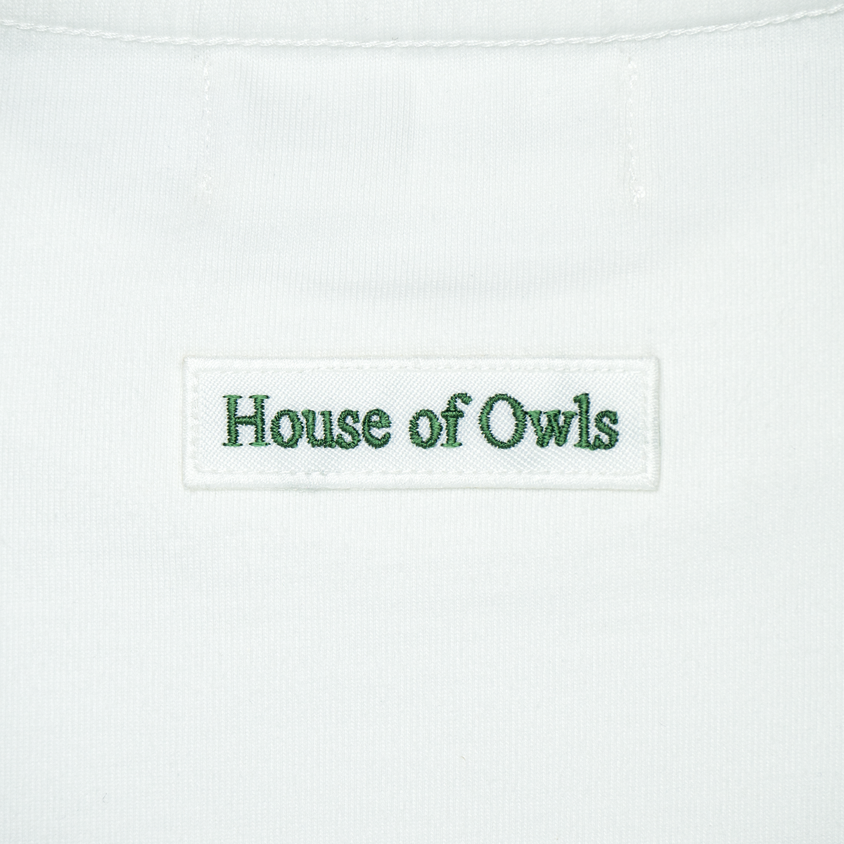OWL PATCH オーバーサイズロングTシャツ / WHITE