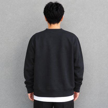 OWL PATCH スウェットシャツ / BLACK