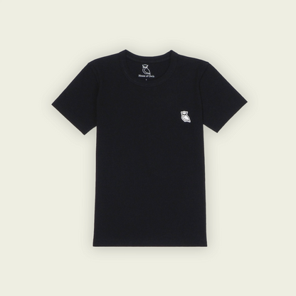 OWL PATCH Tシャツ (WOMEN) / BLACK