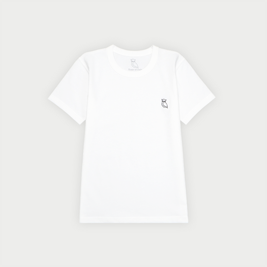 OWL PATCH Tシャツ (WOMEN) / WHITE