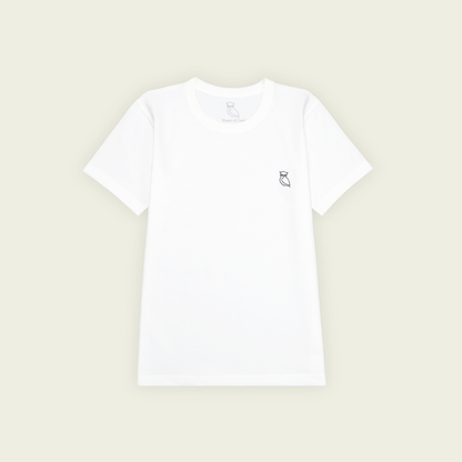 OWL PATCH Tシャツ (WOMEN) / WHITE