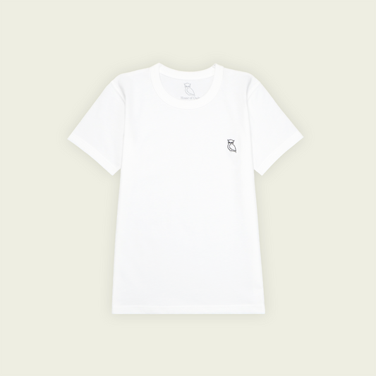 OWL PATCH Tシャツ (WOMEN) / WHITE