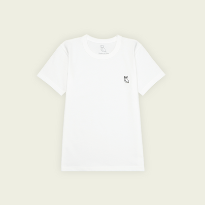 OWL PATCH Tシャツ (WOMEN) / WHITE