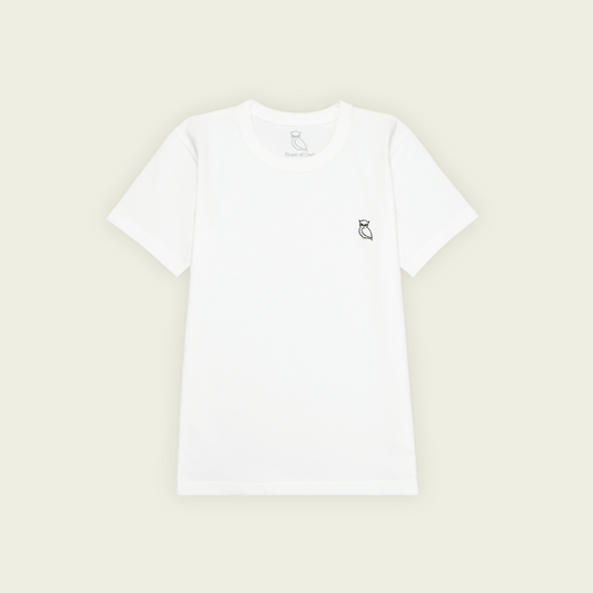 OWL PATCH Tシャツ (WOMEN) / WHITE