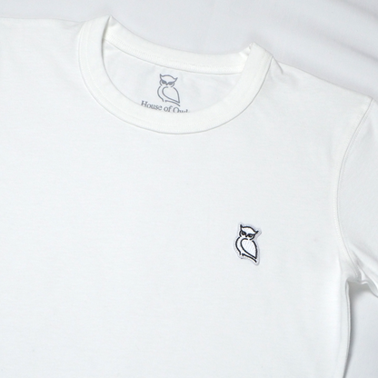 OWL PATCH Tシャツ (WOMEN) / WHITE
